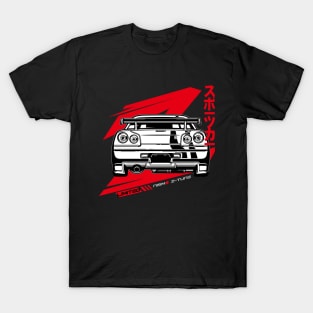 Nissan R34 Back view T-Shirt